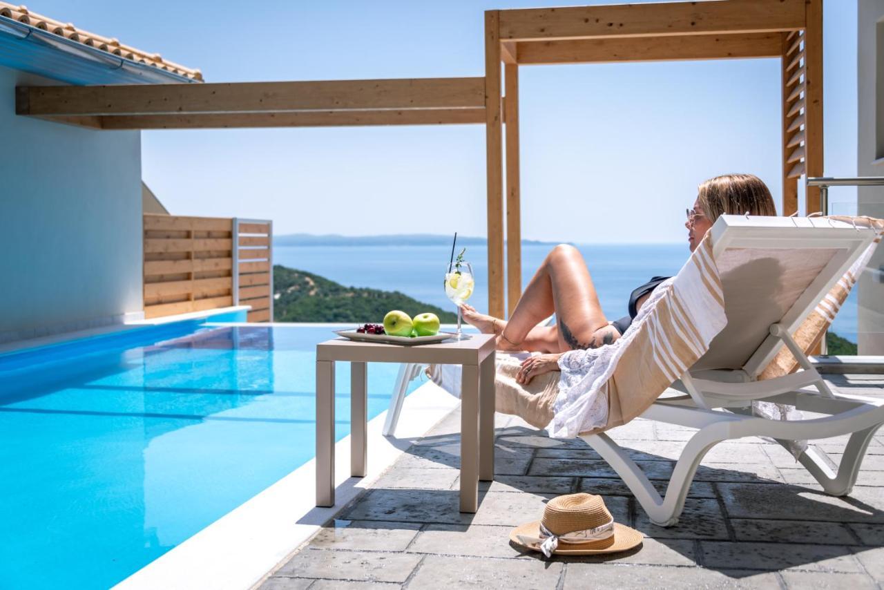 Horizon Ionian Villas Pérdika Eksteriør bilde