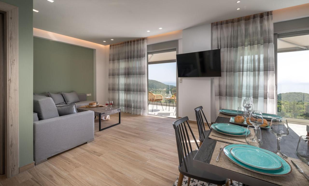 Horizon Ionian Villas Pérdika Eksteriør bilde