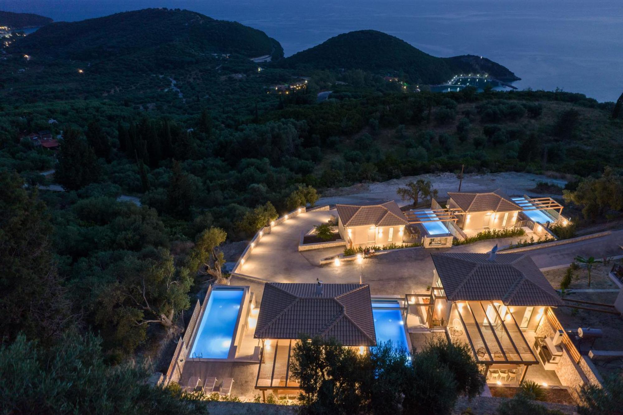 Horizon Ionian Villas Pérdika Eksteriør bilde
